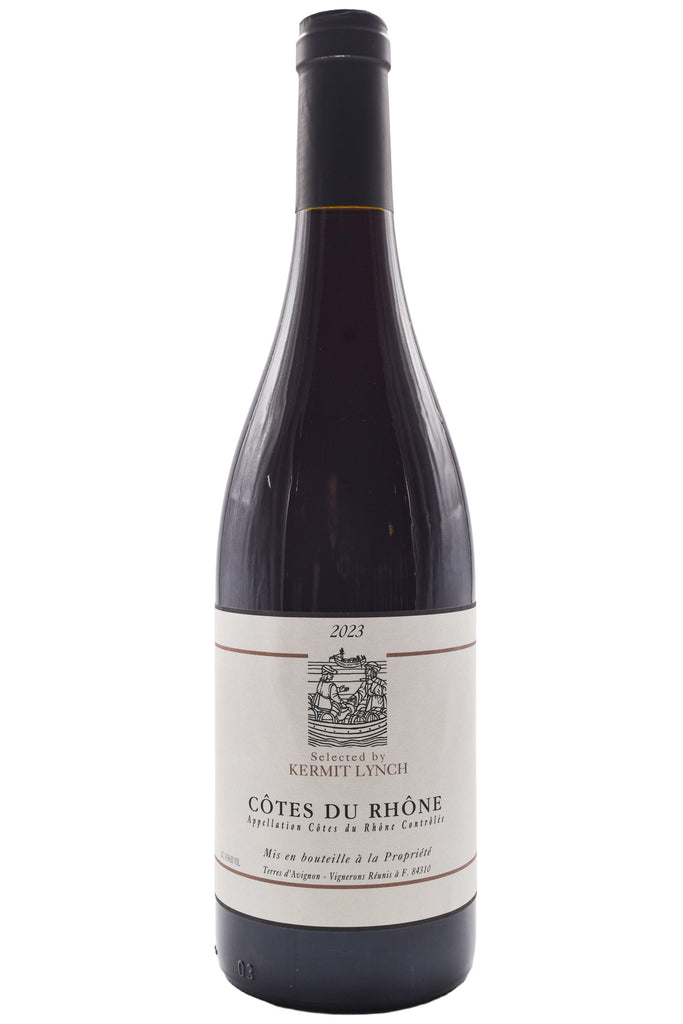 Bottle of Kermit Lynch Cotes du Rhone 2023-Red Wine-Flatiron SF