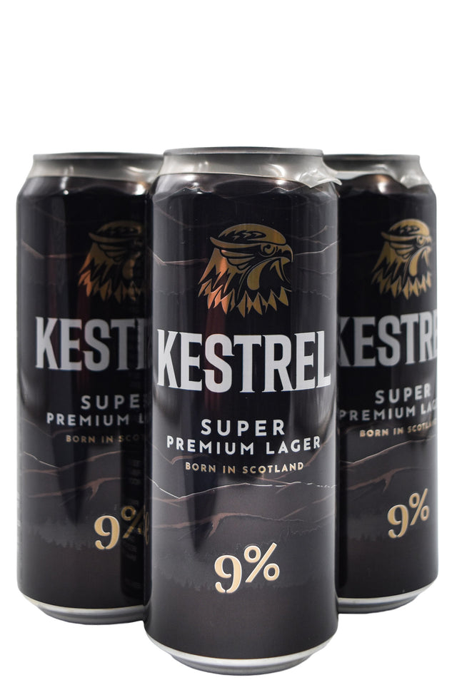 Bottle of Kestrel Super Premium Lager 4pk (500ml)-Beer-Flatiron SF