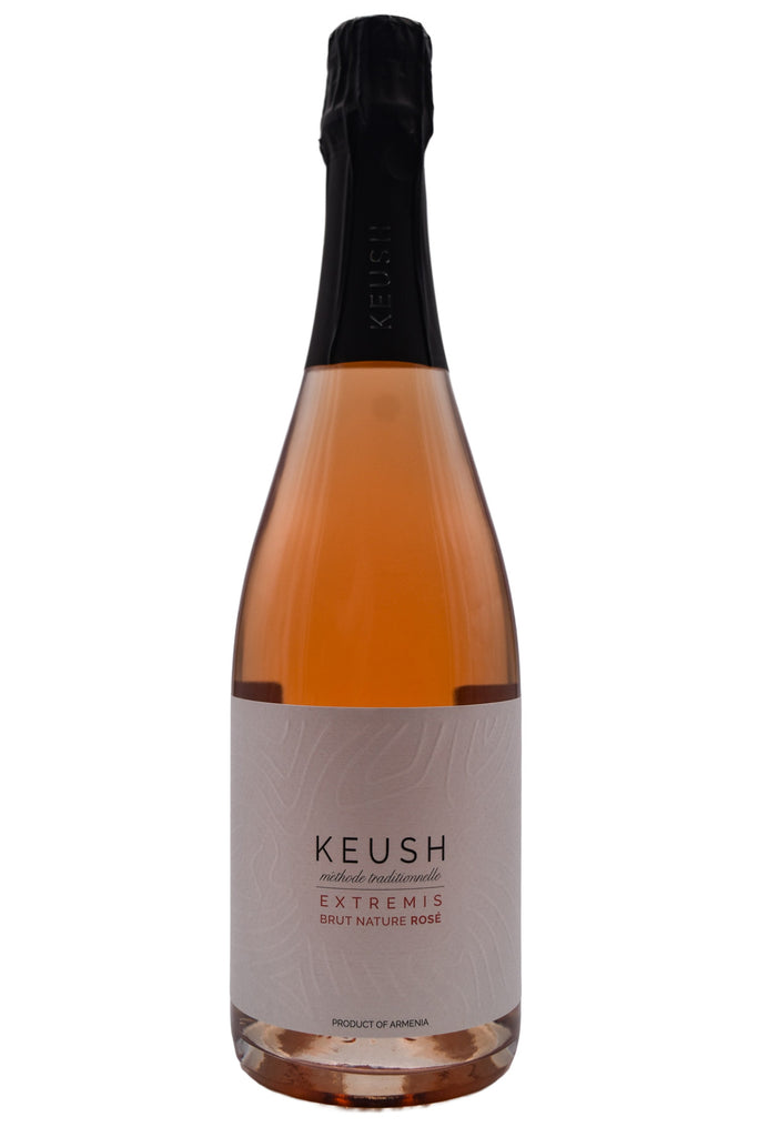 Bottle of Keush Brut Nature Rose Extremis Methodo Traditionnelle NV-Sparkling Wine-Flatiron SF