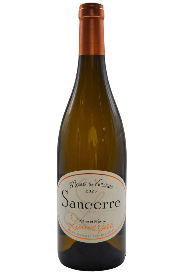 Bottle of Kevin et Karine Lauverjat (Moulin des Vrilleres) Sancerre 2025-White Wine-Flatiron SF