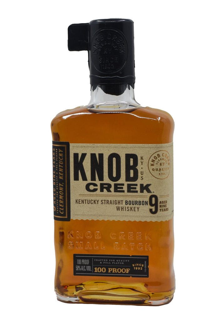 Bottle of Knob Creek 9 Year Small Batch Bourbon (375ml)-Spirits-Flatiron SF