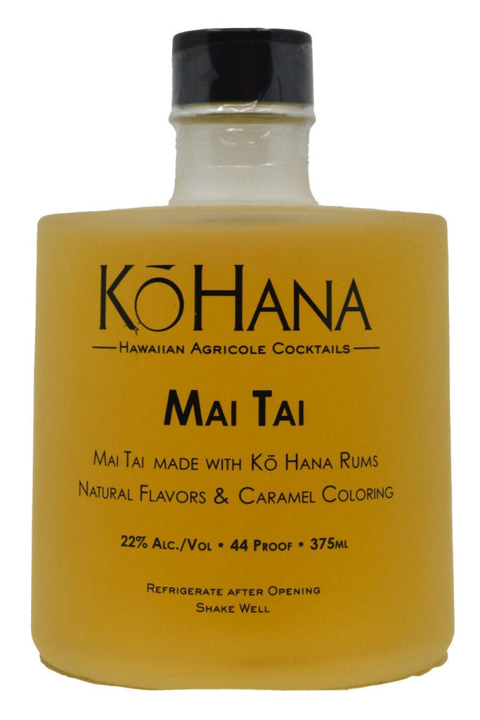 Bottle of Ko Hana Mai Tai Ready To Drink Cocktail (375ml)-Spirits-Flatiron SF
