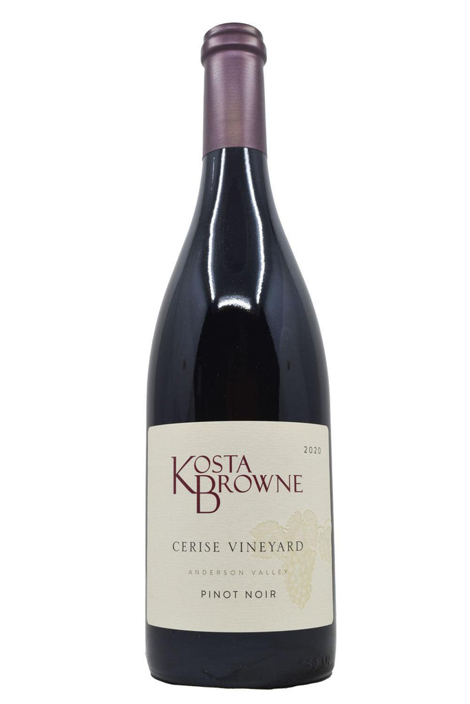 Bottle of Kosta Browne Anderson Valley Pinot Noir Cerise Vineyard 2020 [NET]-Red Wine-Flatiron SF