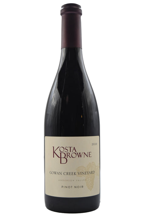 Bottle of Kosta Browne Anderson Valley Pinot Noir Gowan Creek Vineyard 2020-Red Wine-Flatiron SF