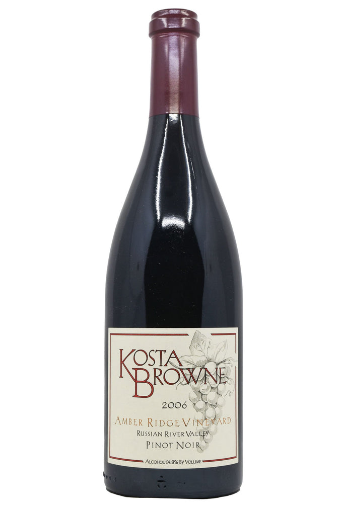 Bottle of Kosta Browne Russian River Pinot Noir Amber Ridge Vineyard 2006-Red Wine-Flatiron SF