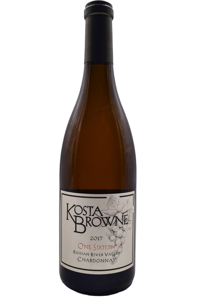 Bottle of Kosta Browne Russian River Valley Chardonnay One Sixteen 2017-White Wine-Flatiron SF