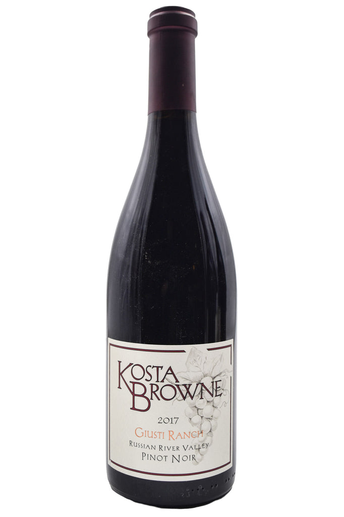 Bottle of Kosta Browne Russian River Valley Pinot Noir Giusti Ranch 2017-Red Wine-Flatiron SF