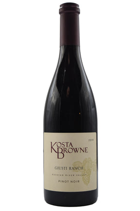Bottle of Kosta Browne Russian River Valley Pinot Noir Giusti Ranch 2019-Red Wine-Flatiron SF