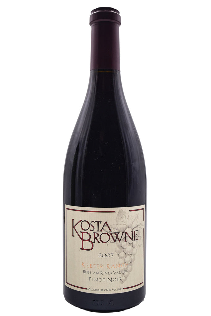 Bottle of Kosta Browne Russian River Valley Pinot Noir Keefer Ranch 2007-Red Wine-Flatiron SF