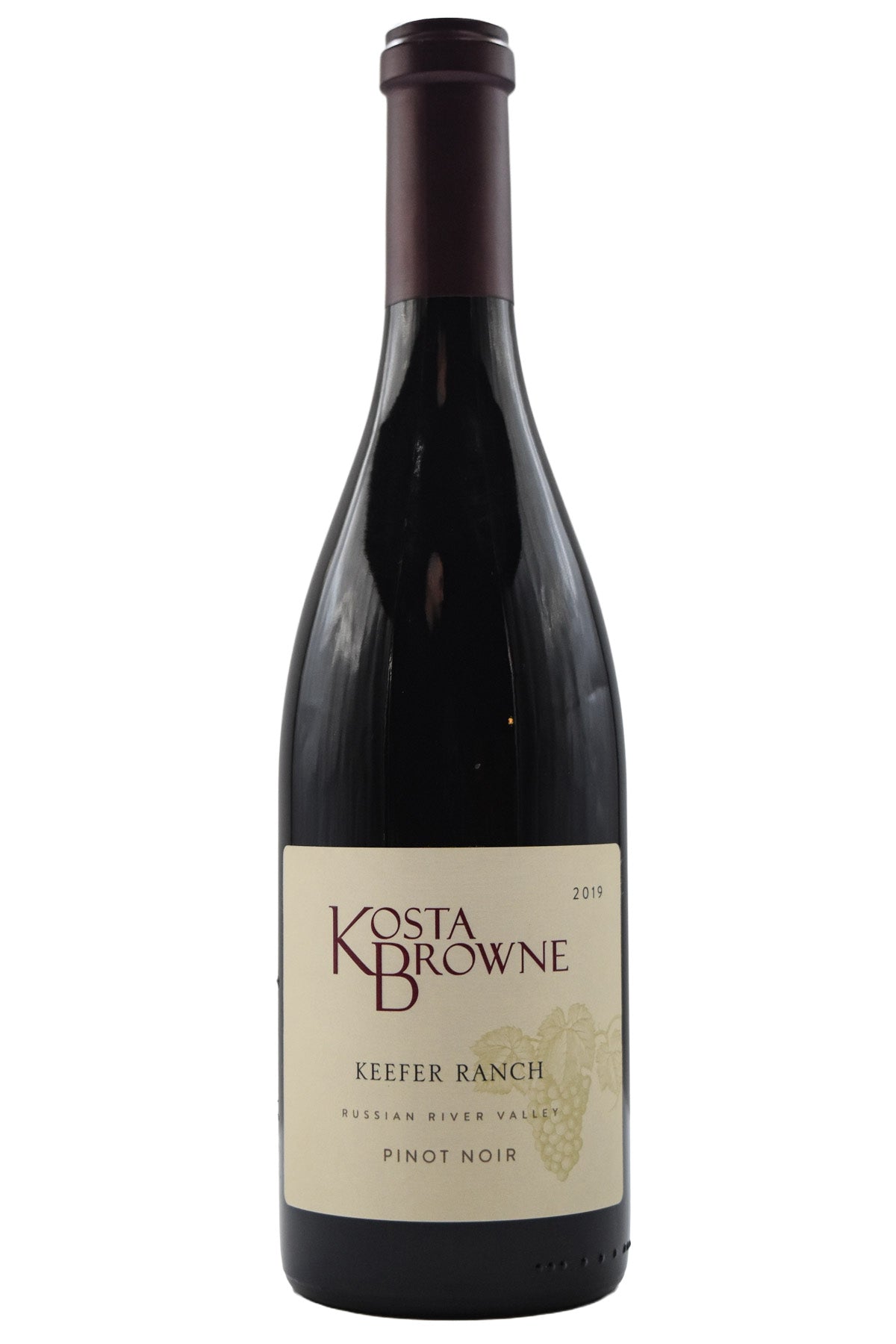 Bottle of Kosta Browne Russian River Valley Pinot Noir Keefer Ranch 2019-Red Wine-Flatiron SF