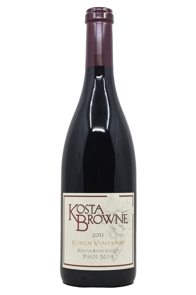 Bottle of Kosta Browne Russian River Valley Pinot Noir Koplen Vineyard 2011-Red Wine-Flatiron SF