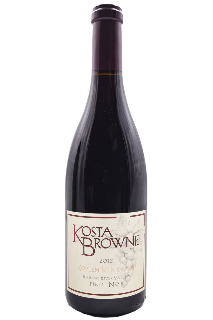 Bottle of Kosta Browne Russian River Valley Pinot Noir Koplen Vineyard 2012-Red Wine-Flatiron SF