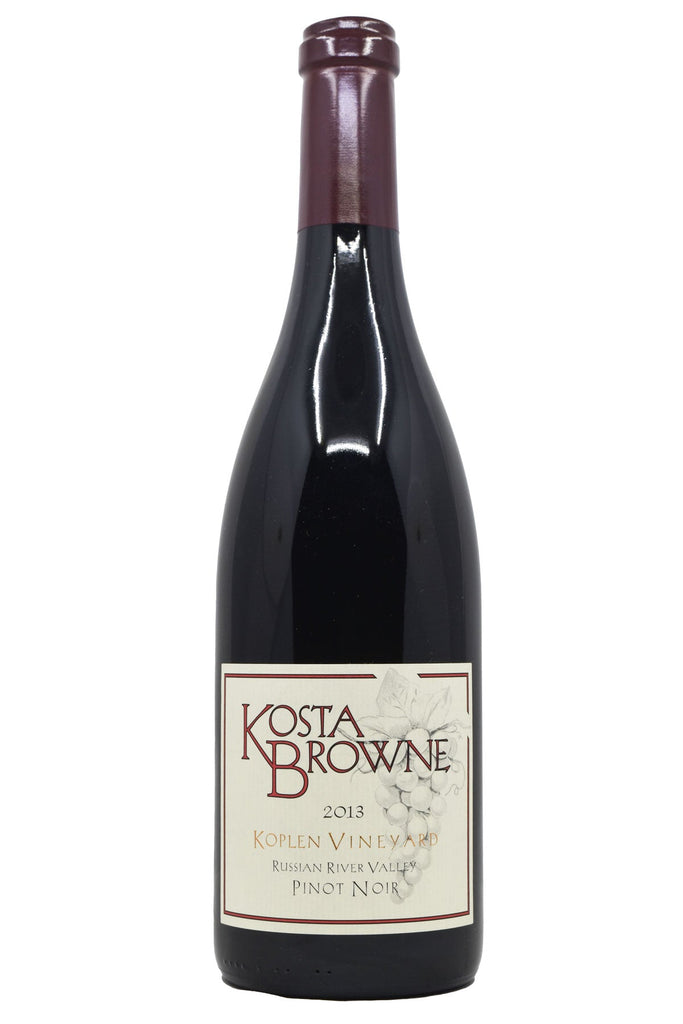 Bottle of Kosta Browne Russian River Valley Pinot Noir Koplen Vineyard 2013-Red Wine-Flatiron SF