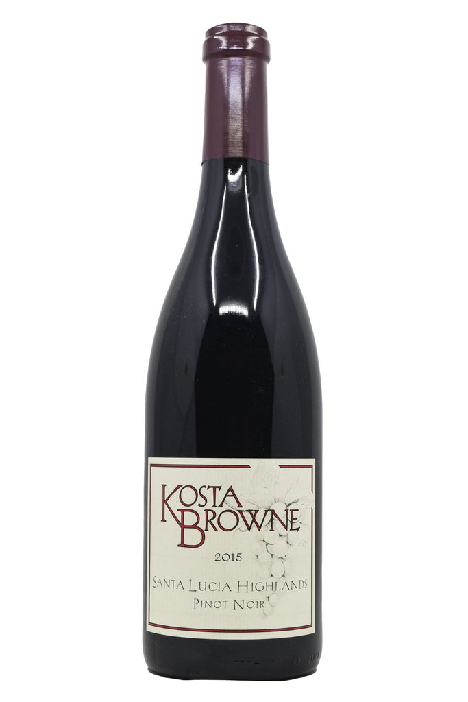 Bottle of Kosta Browne Santa Lucia Highlands Pinot Noir 2015-Red Wine-Flatiron SF