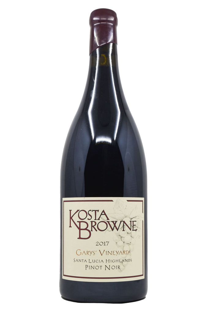 Bottle of Kosta Browne Santa Lucia Highlands Pinot Noir Garys' Vineyard 2017 (1.5L)-Red Wine-Flatiron SF