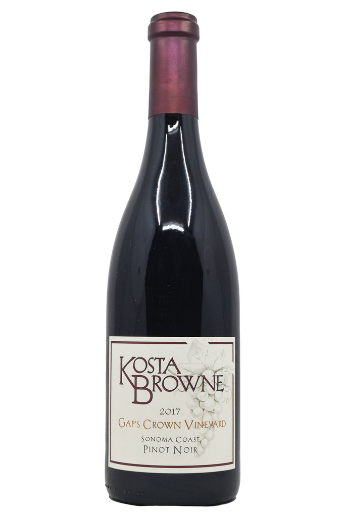 Bottle of Kosta Browne Sonoma Coast Pinot Noir Gap's Crown Vineyard 2017-Red Wine-Flatiron SF