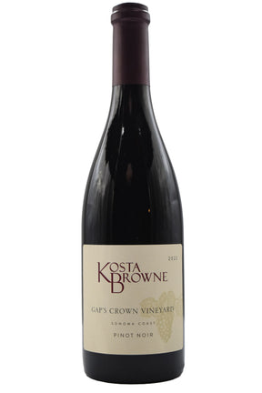 Bottle of Kosta Browne Sonoma Coast Pinot Noir Gap's Crown Vineyard 2022-Red Wine-Flatiron SF