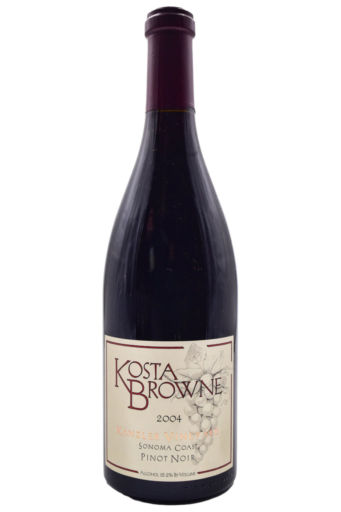 Bottle of Kosta Browne Sonoma Coast Pinot Noir Kanzler Vineyard 2004-Red Wine-Flatiron SF