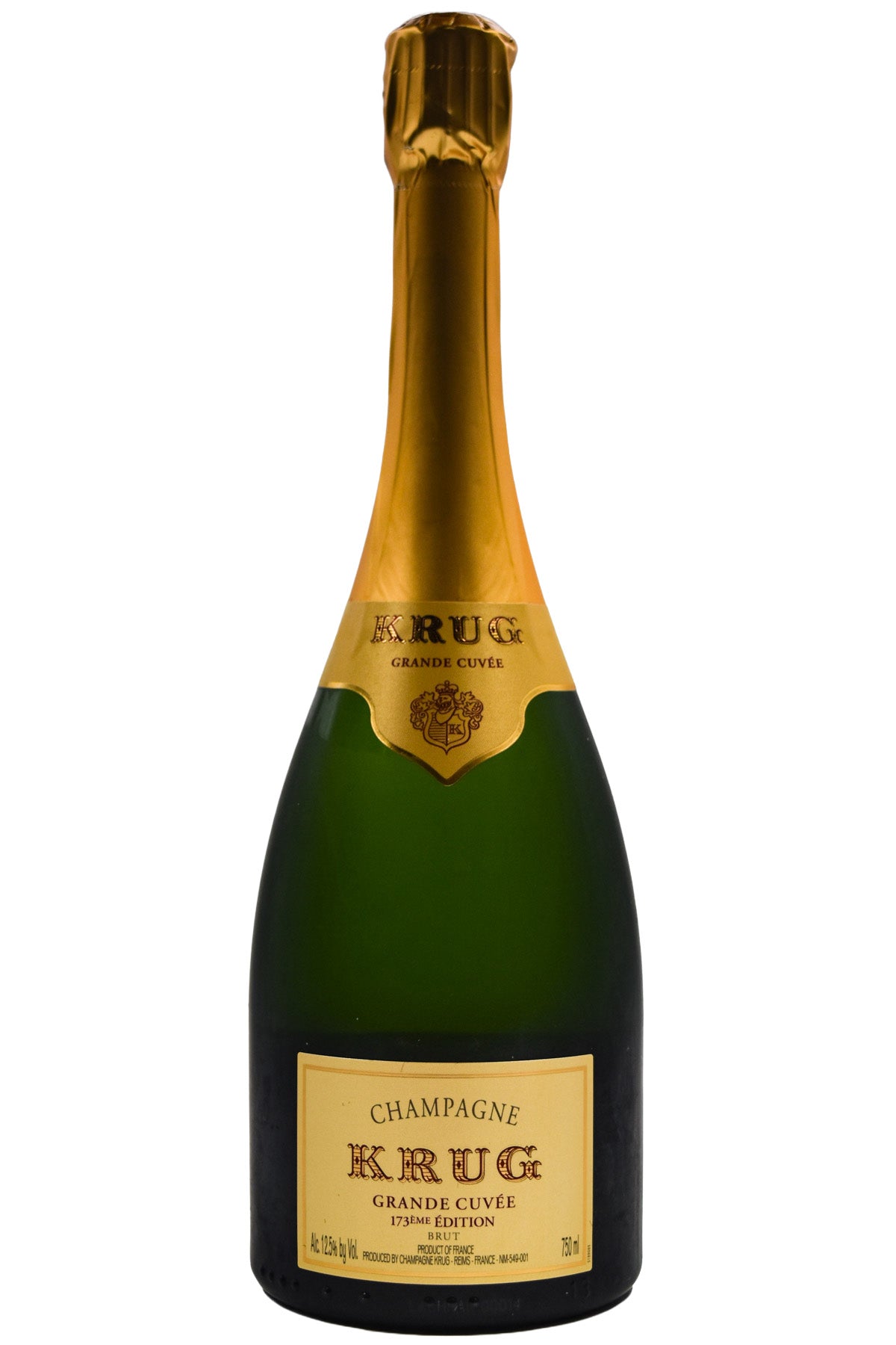 Bottle of Krug Grande Champagne Brut Grande Cuvee 173nd Edition NV [NET]-Sparkling Wine-Flatiron SF