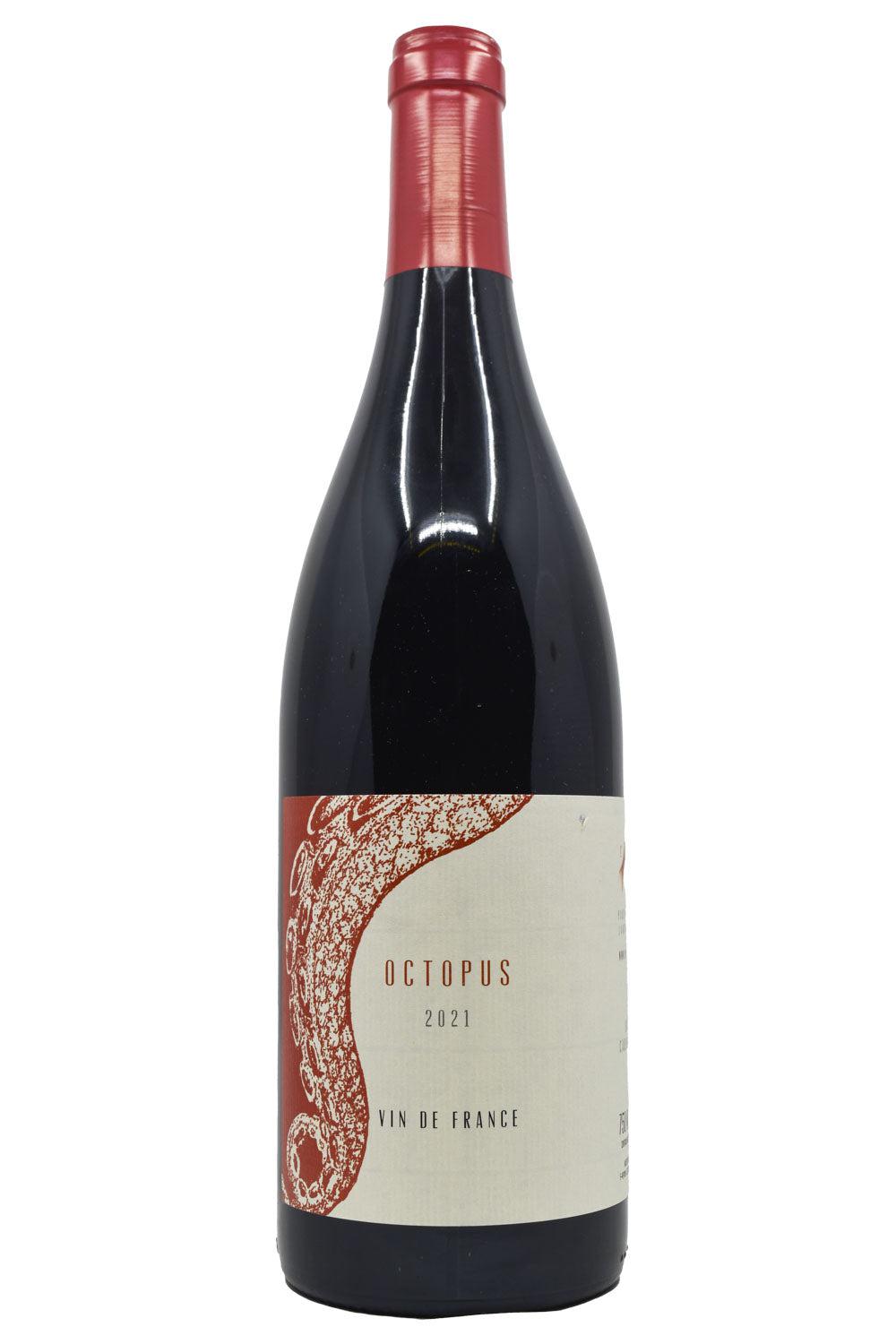 Bottle of L'Austral VDF Octopus Rouge 2021-Red Wine-Flatiron SF