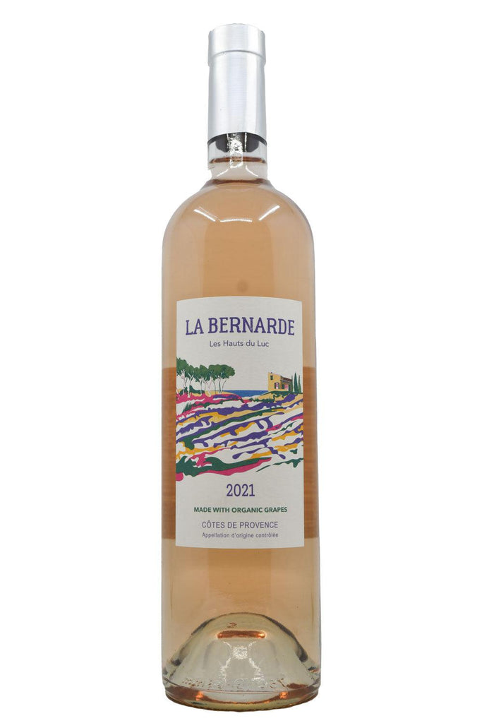 Bottle of La Bernarde Les Hauts du Luc Cotes de Provence Rose 2021-Rosé Wine-Flatiron SF