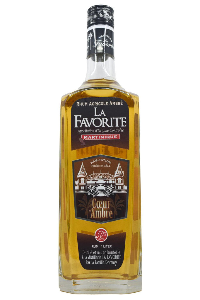Bottle of La Favorite Rhum Agricole Ambre (1L)-Spirits-Flatiron SF