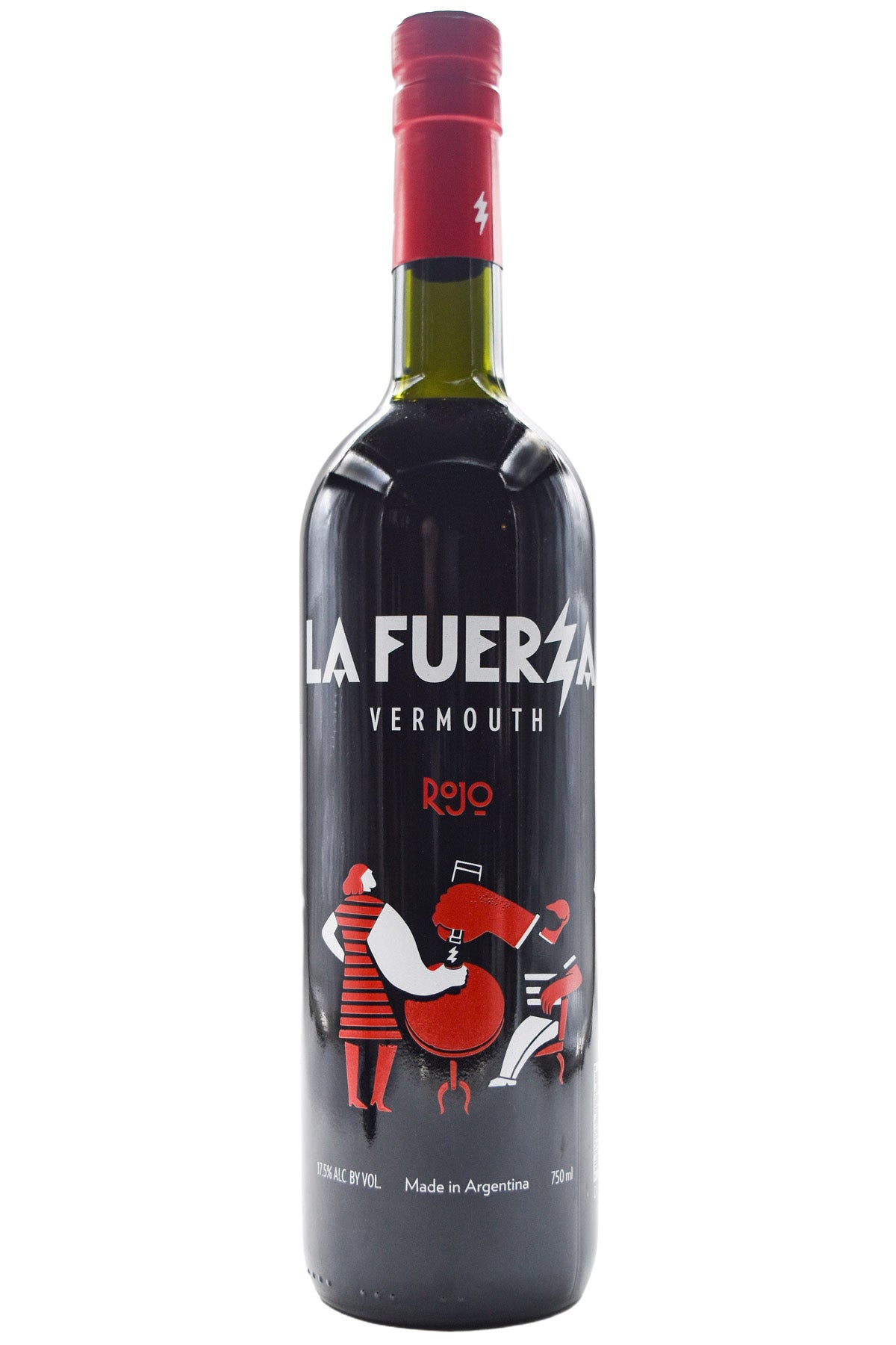 Bottle of La Fuerza Vermouth Rojo-Fortified Wine-Flatiron SF