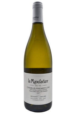 Bottle of La Manufacture Chablis 1er Cru Vaillons Vieilles Vignes 2021-White Wine-Flatiron SF