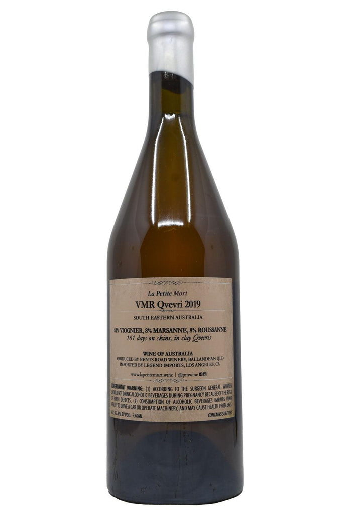 Bottle of La Petite Mort VMR Qvevri 2020-Orange Wine-Flatiron SF
