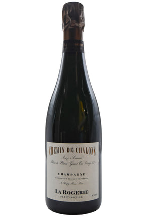 Bottle of La Rogerie Champagne Blanc de Blancs Grand Cru Chemin de Chalons Tirage 23-White Wine-Flatiron SF