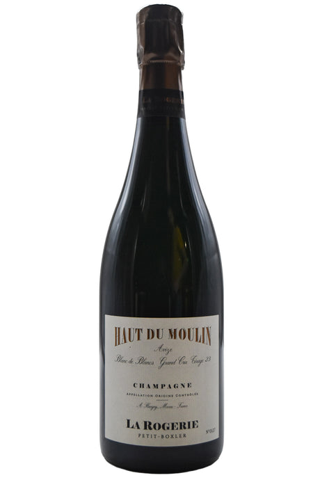 Bottle of La Rogerie Champagne Blanc de Blancs Grand Cru Haut de Moulin Tirage 23-White Wine-Flatiron SF