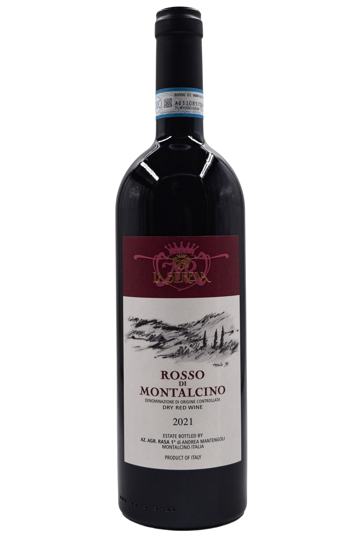 Bottle of La Serena Rosso di Montalcino 2021-Red Wine-Flatiron SF