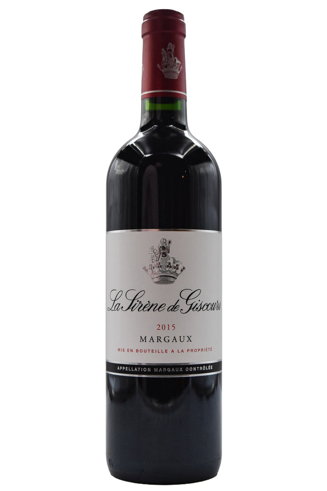 Bottle of La Sirene de Giscours Margaux 2015-Red Wine-Flatiron SF
