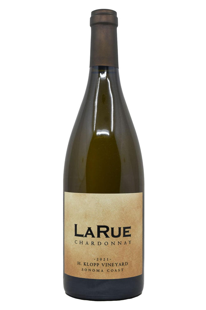 Bottle of LaRue Sonoma Coast Chardonnay H. Klopp Vineyard 2021-White Wine-Flatiron SF