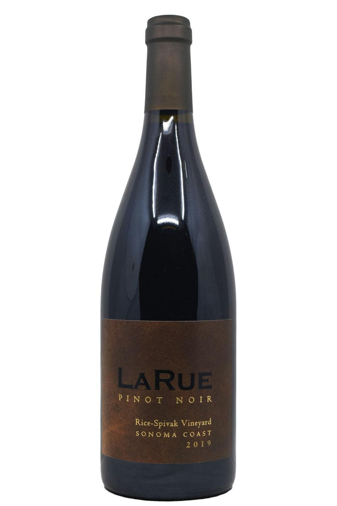 Bottle of LaRue Sonoma Coast Pinot Noir Rice-Spivak 2019-Red Wine-Flatiron SF