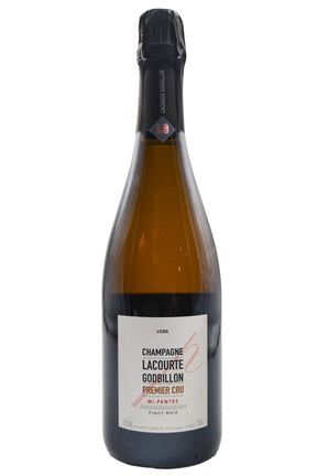 Bottle of Lacourte Godbillon Champagne Blanc de Noirs Premier Cru Mi Pentes NV-Sparkling Wine-Flatiron SF