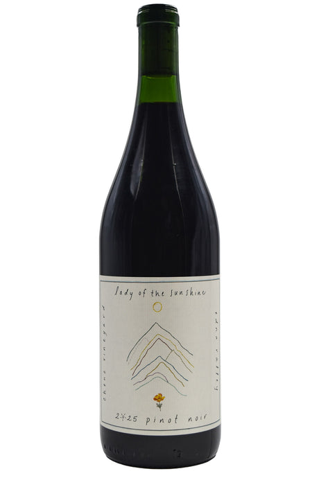 Bottle of Lady of the Sunshine Edna Valley Pinot Noir Chene Vineyard 2025-Red Wine-Flatiron SF