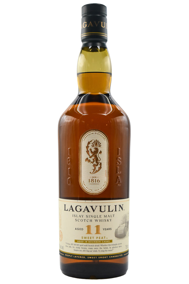 Bottle of Lagavulin 11 Year Sweet Peat Limited Edition Single Malt Scotch Whisky-Spirits-Flatiron SF