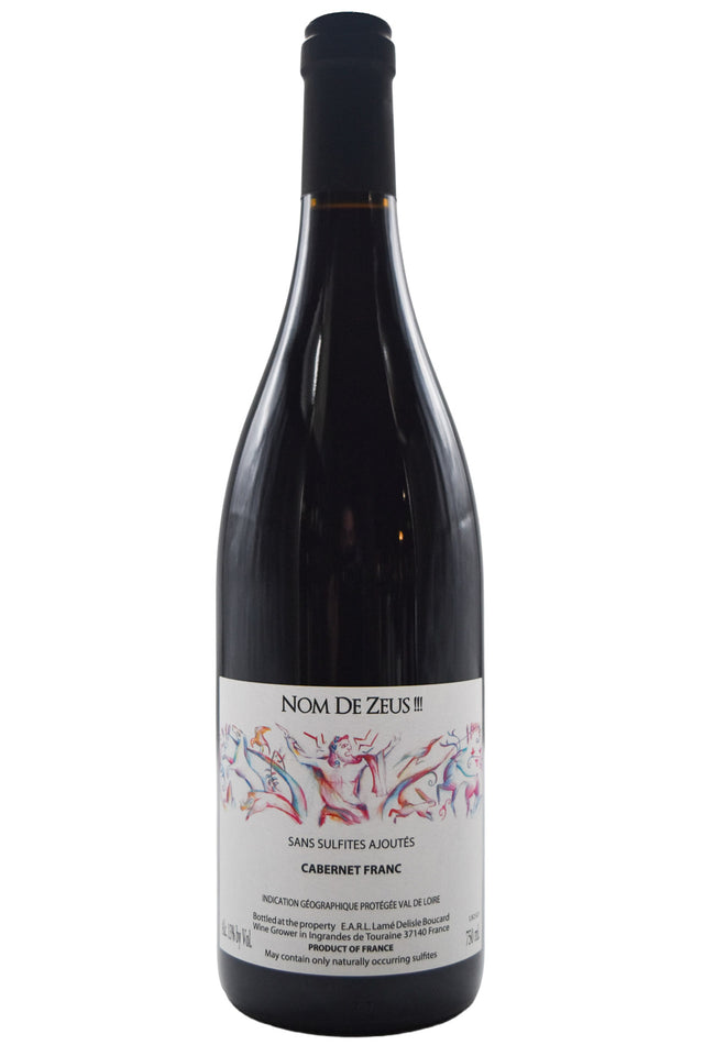 Bottle of Lame Delisle Boucard Val de Loire Rouge Nom de Zeus 2025-Red Wine-Flatiron SF