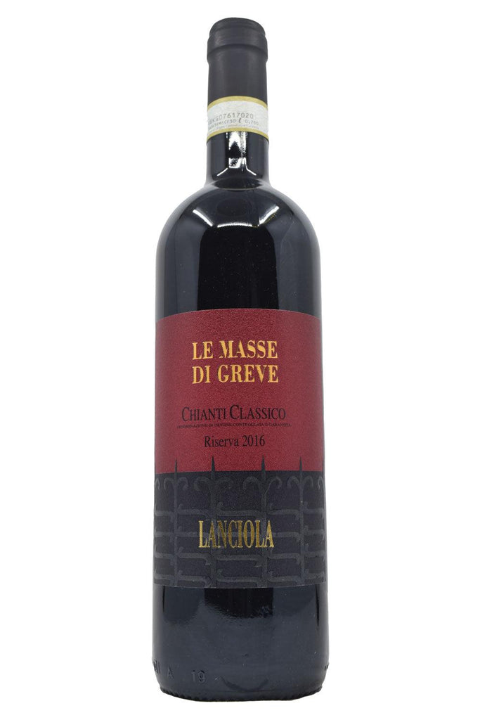 Bottle of Lanciola Chianti Classco Riserva Le Masse di Greve 2016-Red Wine-Flatiron SF