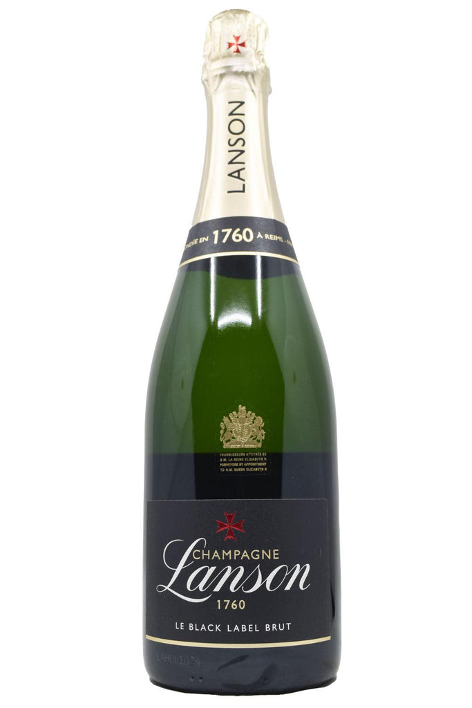 Bottle of Lanson Champagne Brut Black Label NV-Sparkling Wine-Flatiron SF