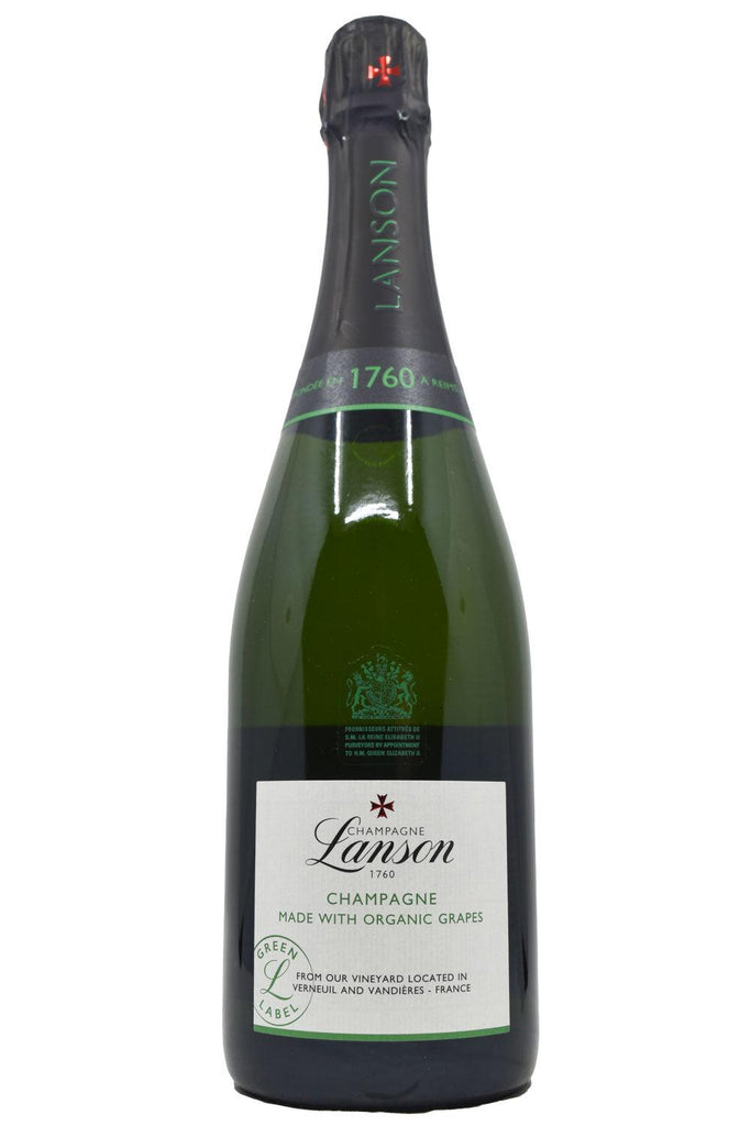 Bottle of Lanson Champagne Brut Green Label NV-Sparkling Wine-Flatiron SF