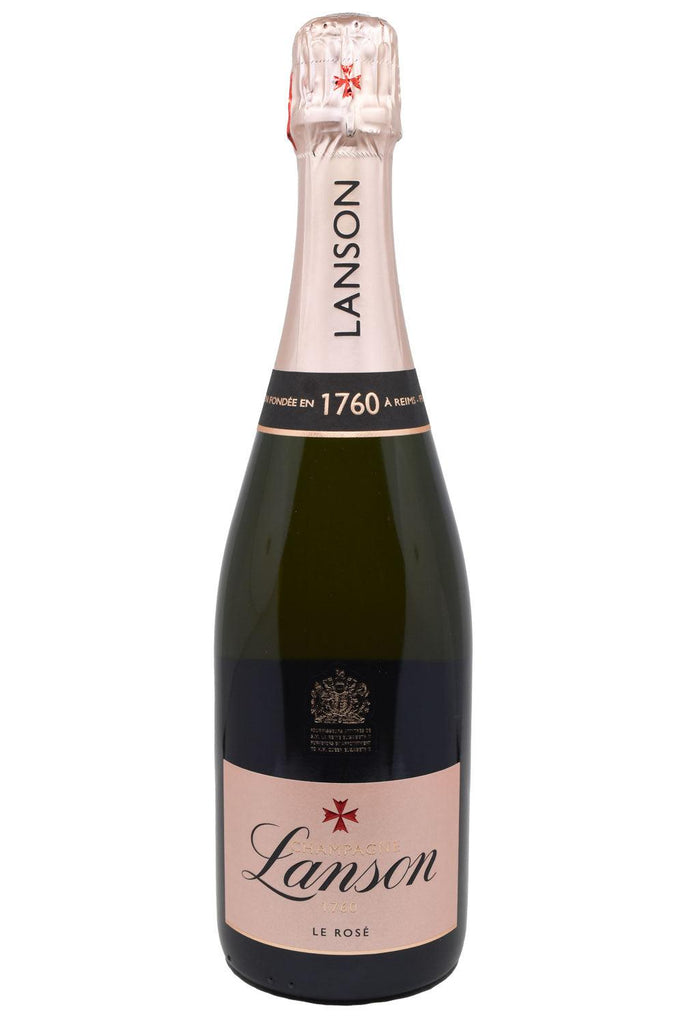 Bottle of Lanson Champagne Brut Rose NV-Sparkling Wine-Flatiron SF