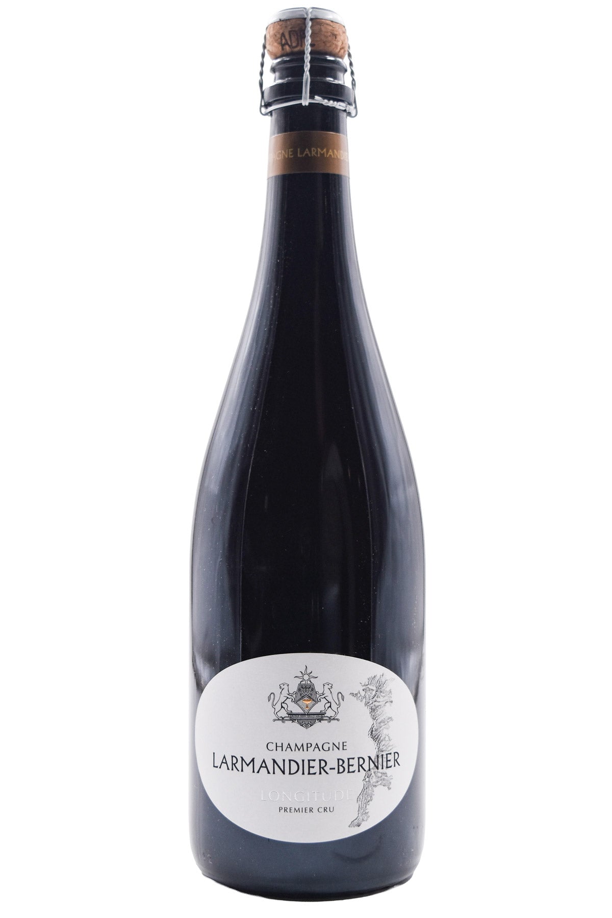 Bottle of Larmandier-Bernier Champagne 1er Cru Extra Brut Longitude NV-Sparkling Wine-Flatiron SF