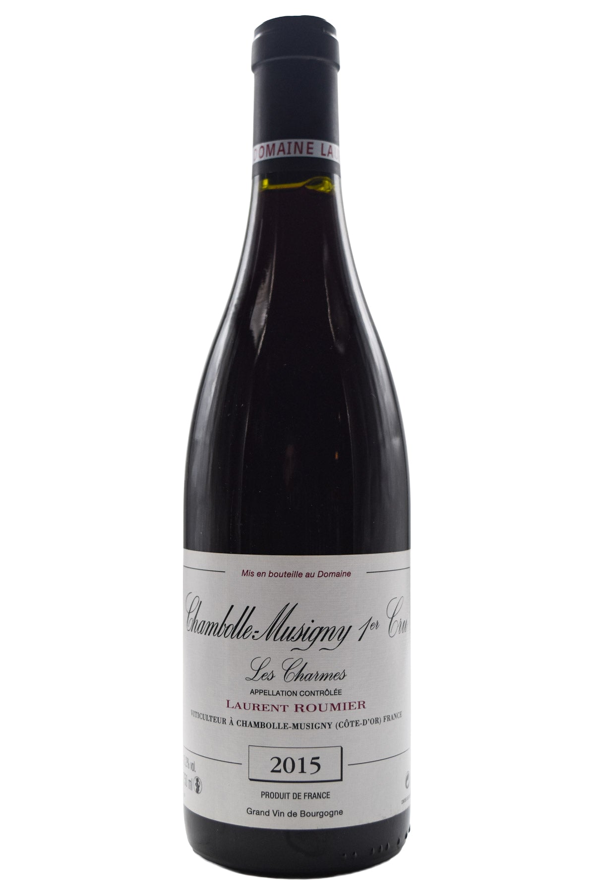 Bottle of Laurent Roumier Chambolle Musigny 1er Cru Les Charmes 2015 [NET]-Red Wine-Flatiron SF
