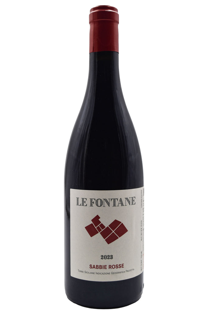 Bottle of Le Fontane Terre Siciliane Sabbie Rosse 2023-Red Wine-Flatiron SF