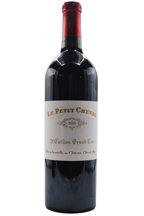 Bottle of Le Petit Cheval Saint-Emilion Grand Cru 2010-Red Wine-Flatiron SF