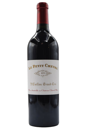 Bottle of Le Petit Cheval Saint Emilion Grand Cru 2021-Red Wine-Flatiron SF