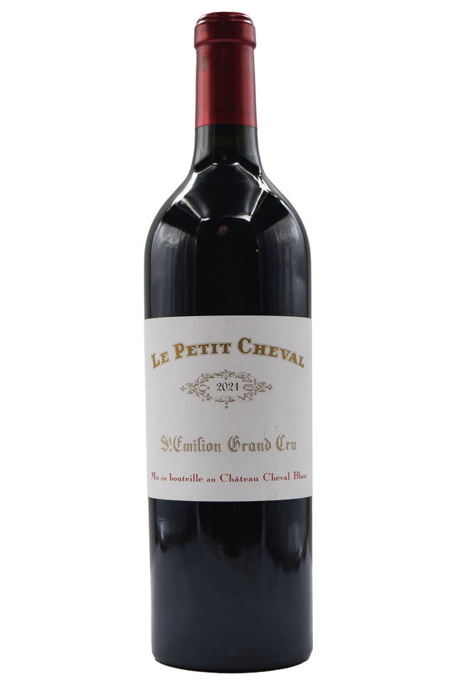 Bottle of Le Petit Cheval Saint Emilion Grand Cru 2021-Red Wine-Flatiron SF
