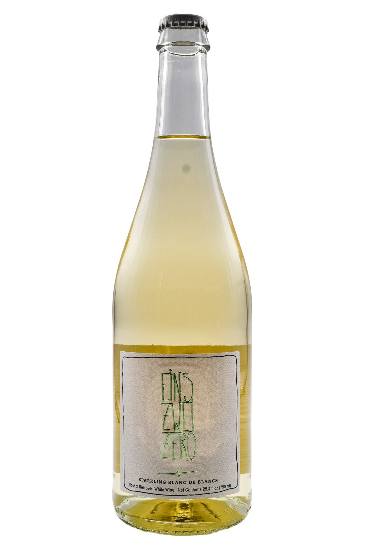 Bottle of Leitz Eins Zwei Zero Sparkling Blanc de Blancs (Non-alcoholic)-Grocery-Flatiron SF